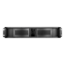 D-200L-FS, Black Bezel, 1x 5.25&quot;, 3x 3.5&quot; Drive Bays, No PSU, E-ATX, Black, 2U Chassis