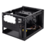 Sugo Series SST-SG05BB-LITE, No PSU, Mini-ITX, Black, Mini Cube Case
