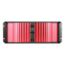 D Storm D-400SEA-RD, Red Bezel, 4x 5.25&quot; 3x 3.5&quot; Drive Bays, ATX, Black/Red, 4U Chassis