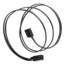 CP11B-500 Low profile SATA 6G Cable, 500mm, Black