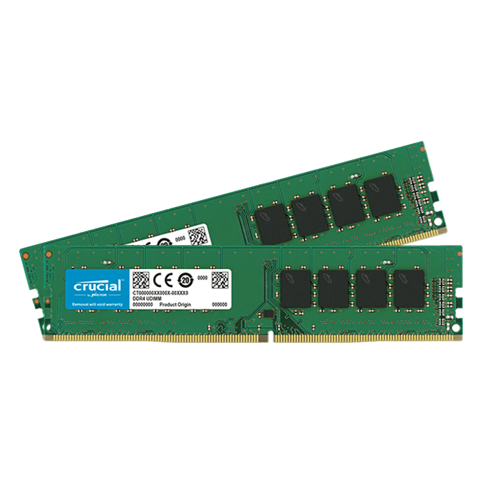 CRUCIAL CT2K16G4DFD832A 32GB Kit (2 x 16GB) DDR4 3200MHz CL22 DIMM