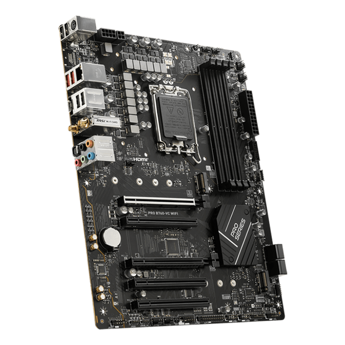 MSI PRO B760-VC WIFI ATX Motherboard | AVADirect