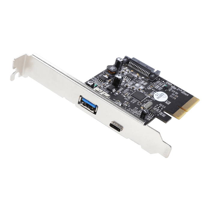 Vantec UGT-PC371AC 2-Port USB 3.1 Gen II Type A/C PCIe Host Card