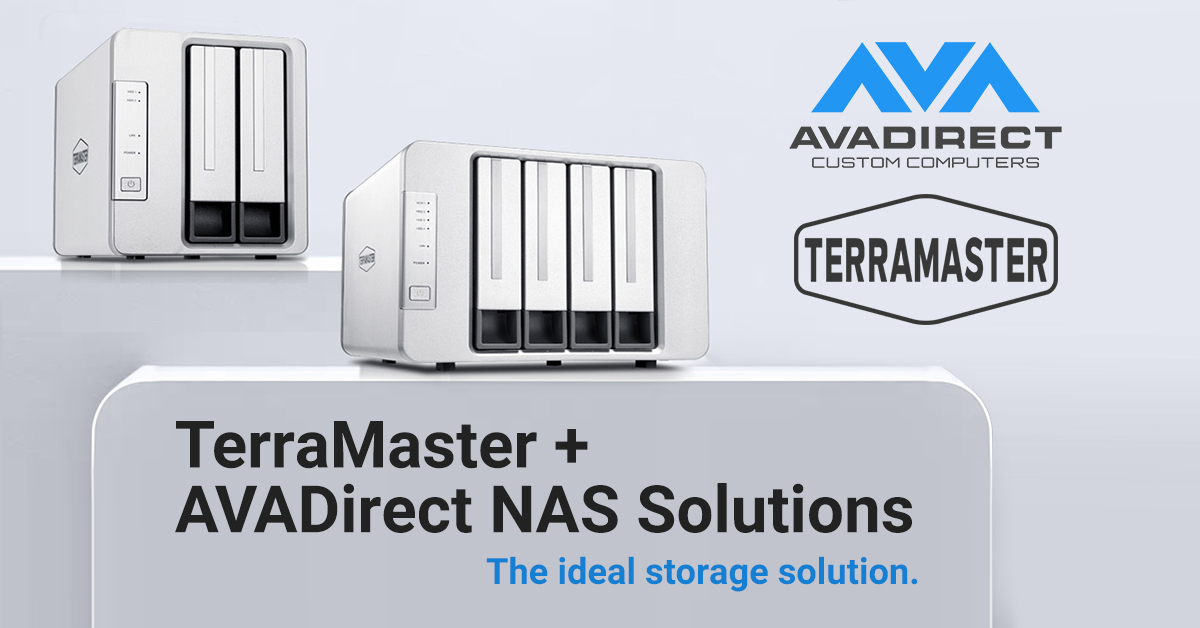 AVADirect now offers TerraMaster NAS Solutions