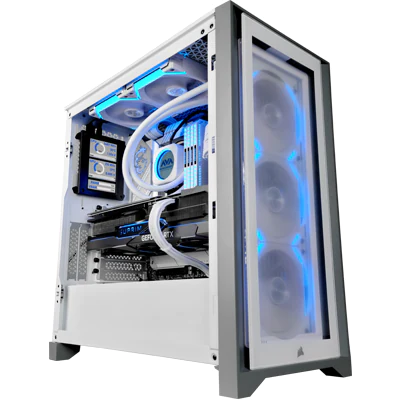 Custom PC with LCD Sensor Panel