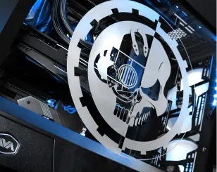 AVADirect workstation pc with case modding