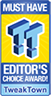 TweakTown - Must Have - Editor's Choice Award