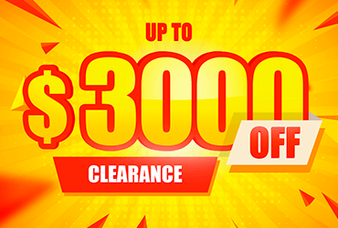 Browse our Clearance Section for up to $3000 off!