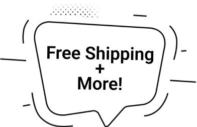 Free Shipping + More!