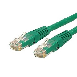 6-ft Green UTP Network Patch Cable, Cat 6, ETL Verified