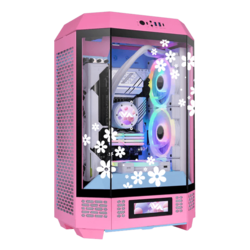 Blissful Pink Gaming PC (Intel, Micro Tower)