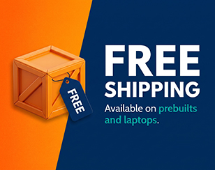 Free Shipping on Prebuilt PCs