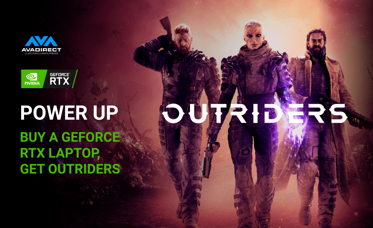 Get Outriders With GeForce RTX Laptops