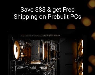 Free Shipping on Prebuilt PCs