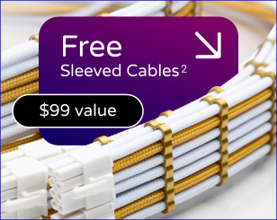 Free Mainframe Customs Sleeved Cables with every custom desktop PC