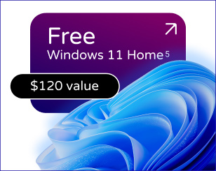 Free Windows 11 Home Installation ($120 value) with every custom PC over $1500 (not applicable to Signature Series)