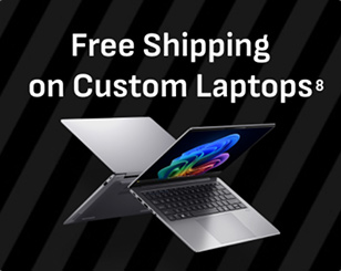 Free US Ground Shipping on Laptops!