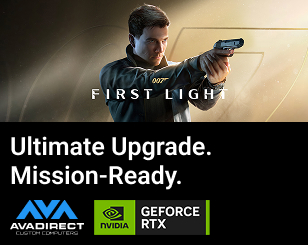 Get the standard edition of 007 First Light with Select GeForce RTX 50 Series