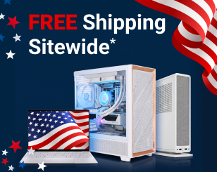 Free shipping sitewide (FedEx ground to contiguous US only, up to 150$)