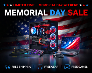 Free Shipping on Prebuilt PCs
